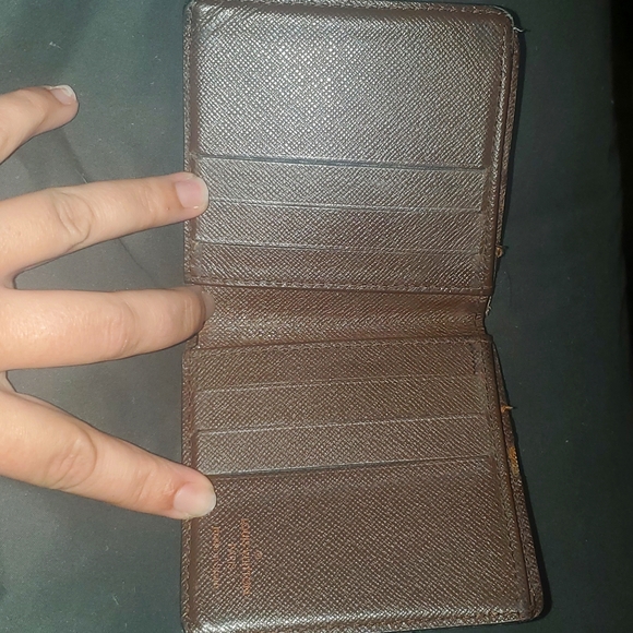 Louis Vuitton Damier Brown Mens/Unisex Canvas Bi-Fold Wallet Sentential Edition - Picture 3 of 8